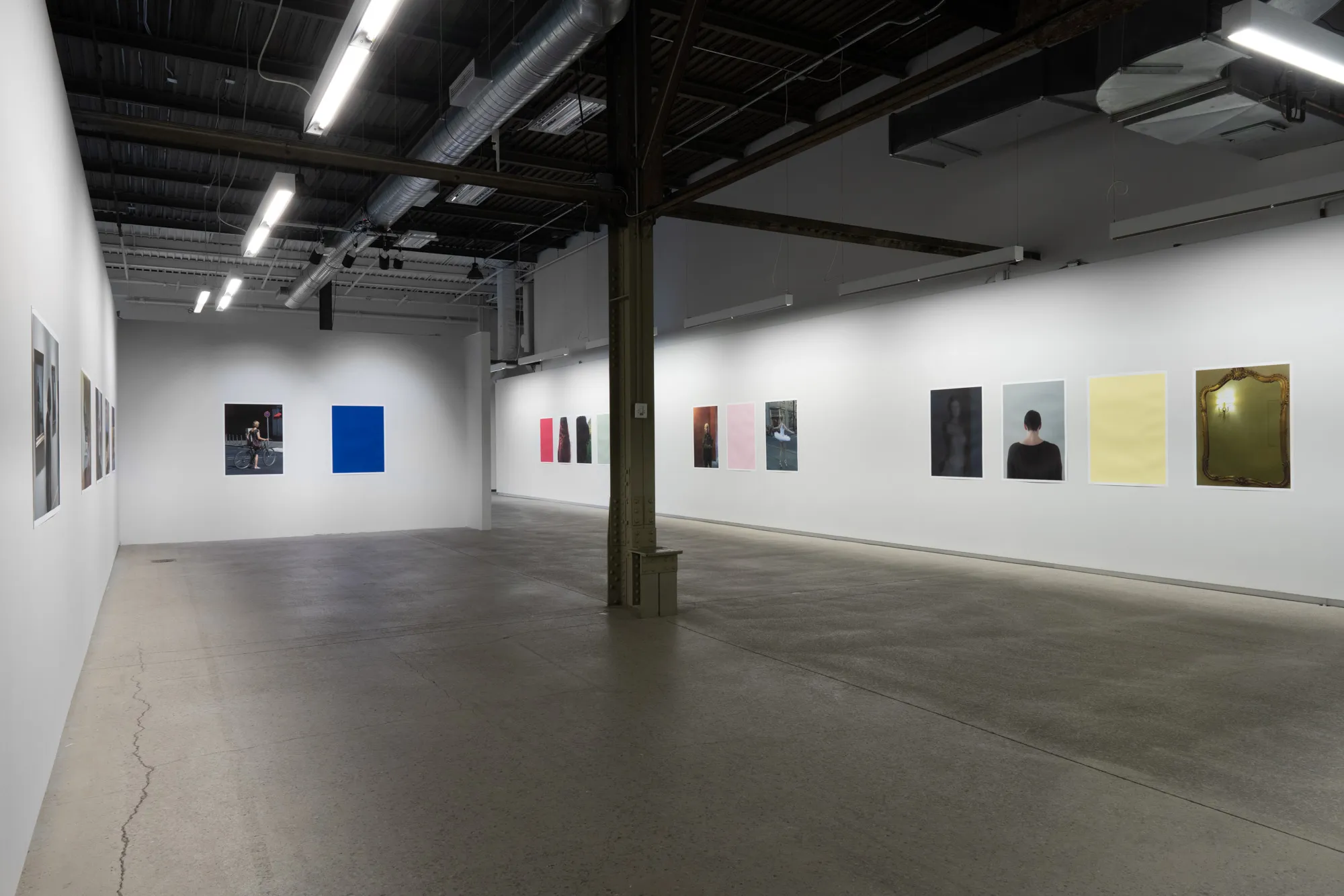 Angela Grauerholz, La femme 100 têtes / The hundred headless woman, 2025, vue d'installation. © Paul Litherland