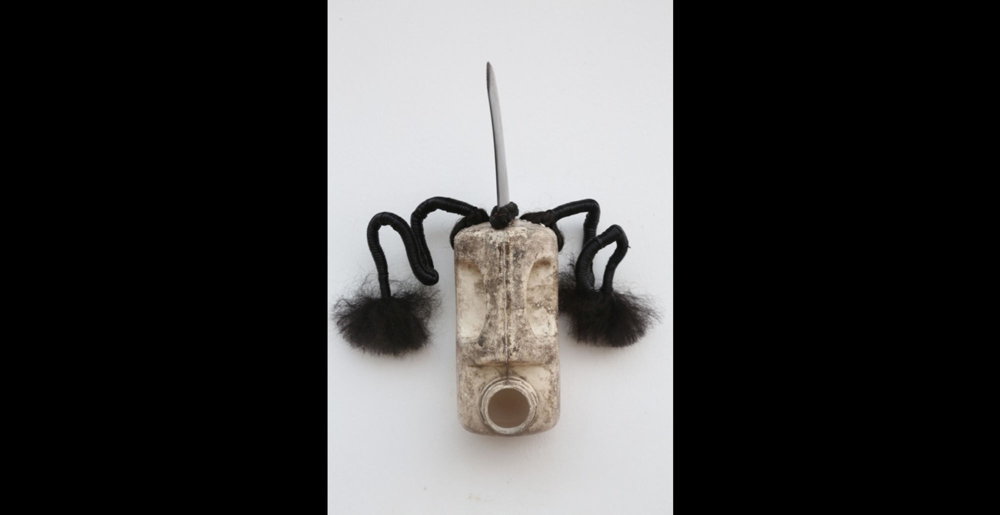 Romuald Hazoume Tchivi, 2015 Found objects 29 x 28 x 20 cm