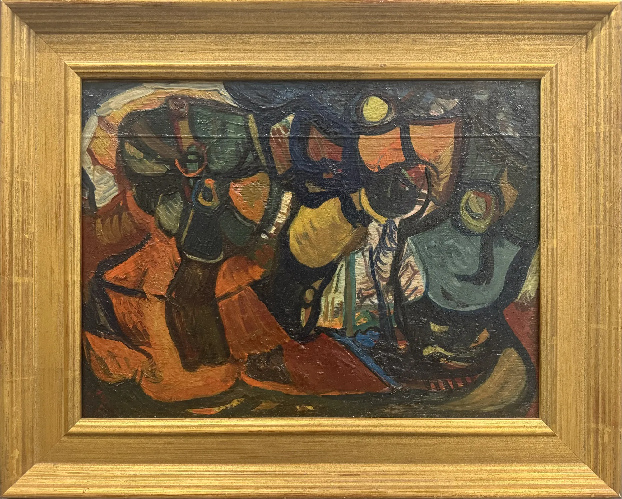 Paysage Nuit, 1932 10.5 x 14 in Oil on canvas