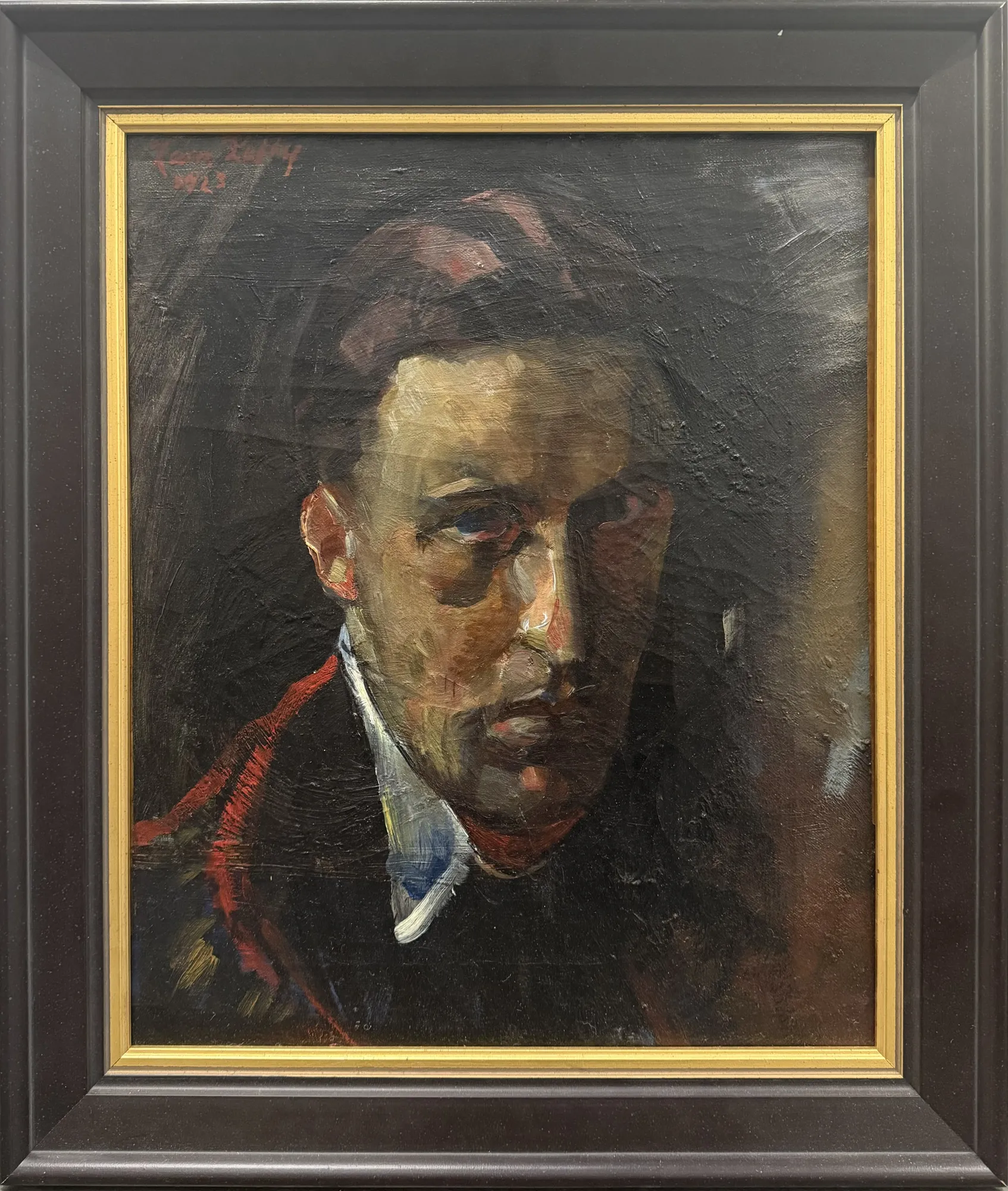 Academy Study, 1922 17.5 x 14 in Oil on canvas