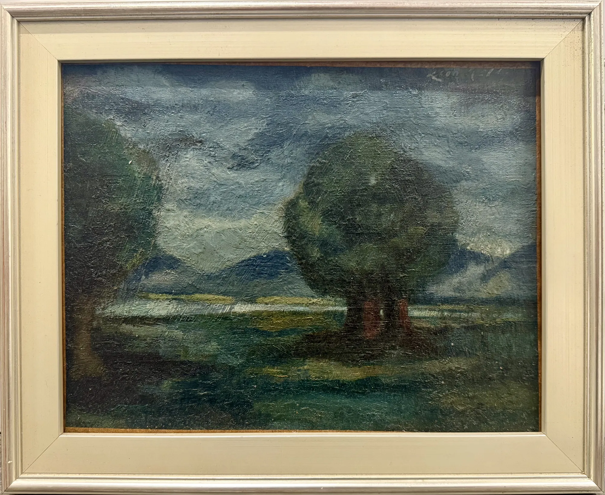 Landscape, 1942 11 x 14 in Oil on canvas