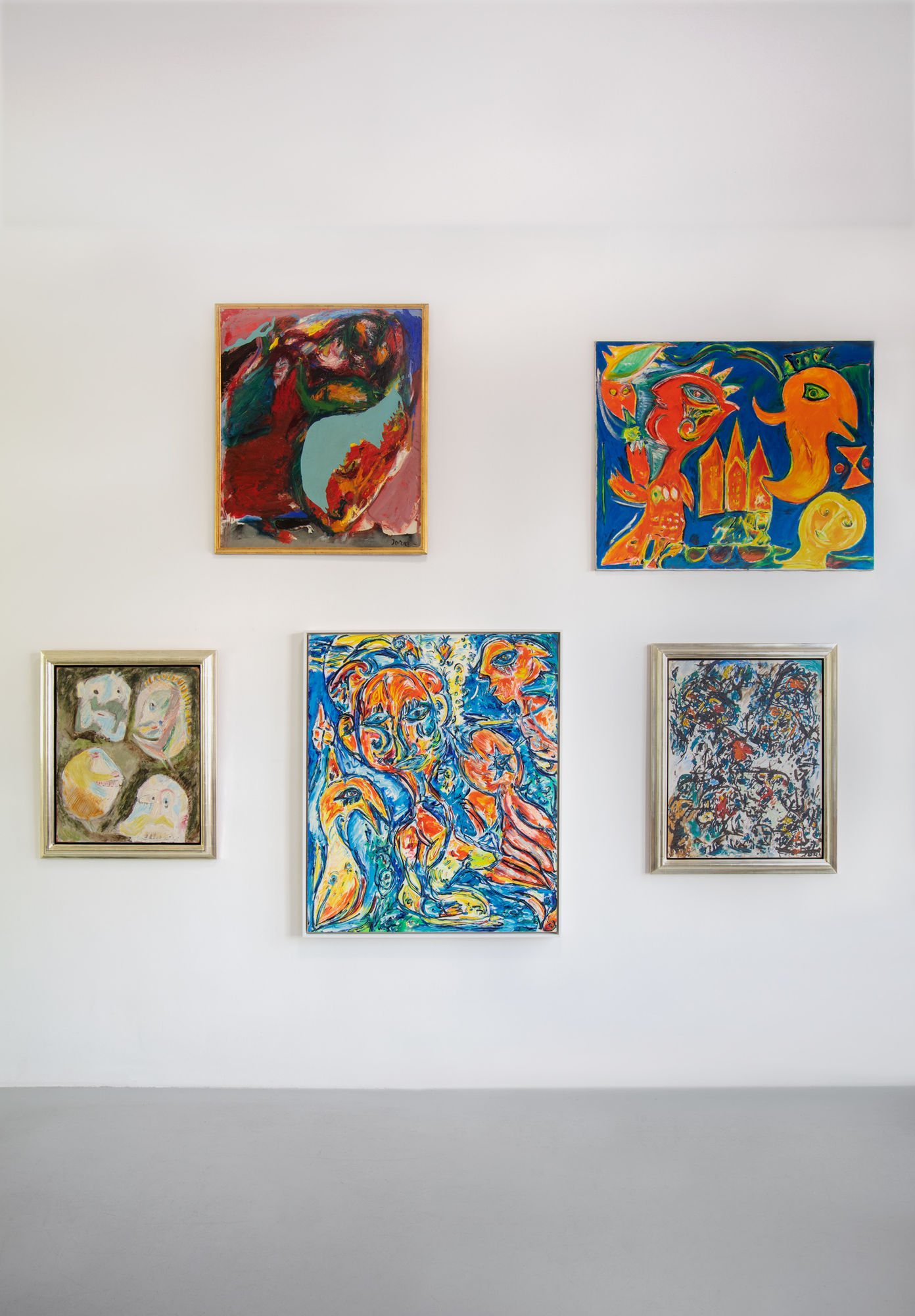 Danish CoBrA; Asger Jorn & Carl-Henning Pedersen