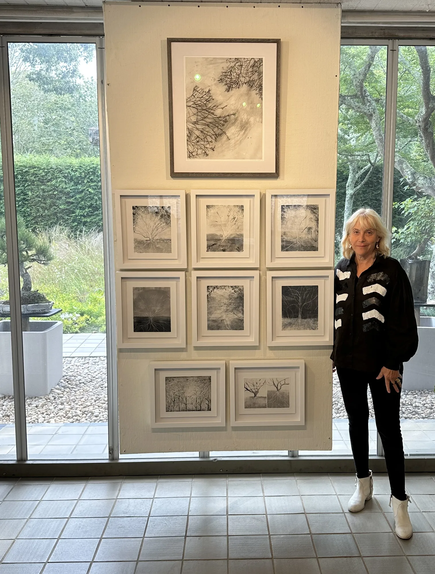 Reflections: Monoprints by Laurie Dolphin