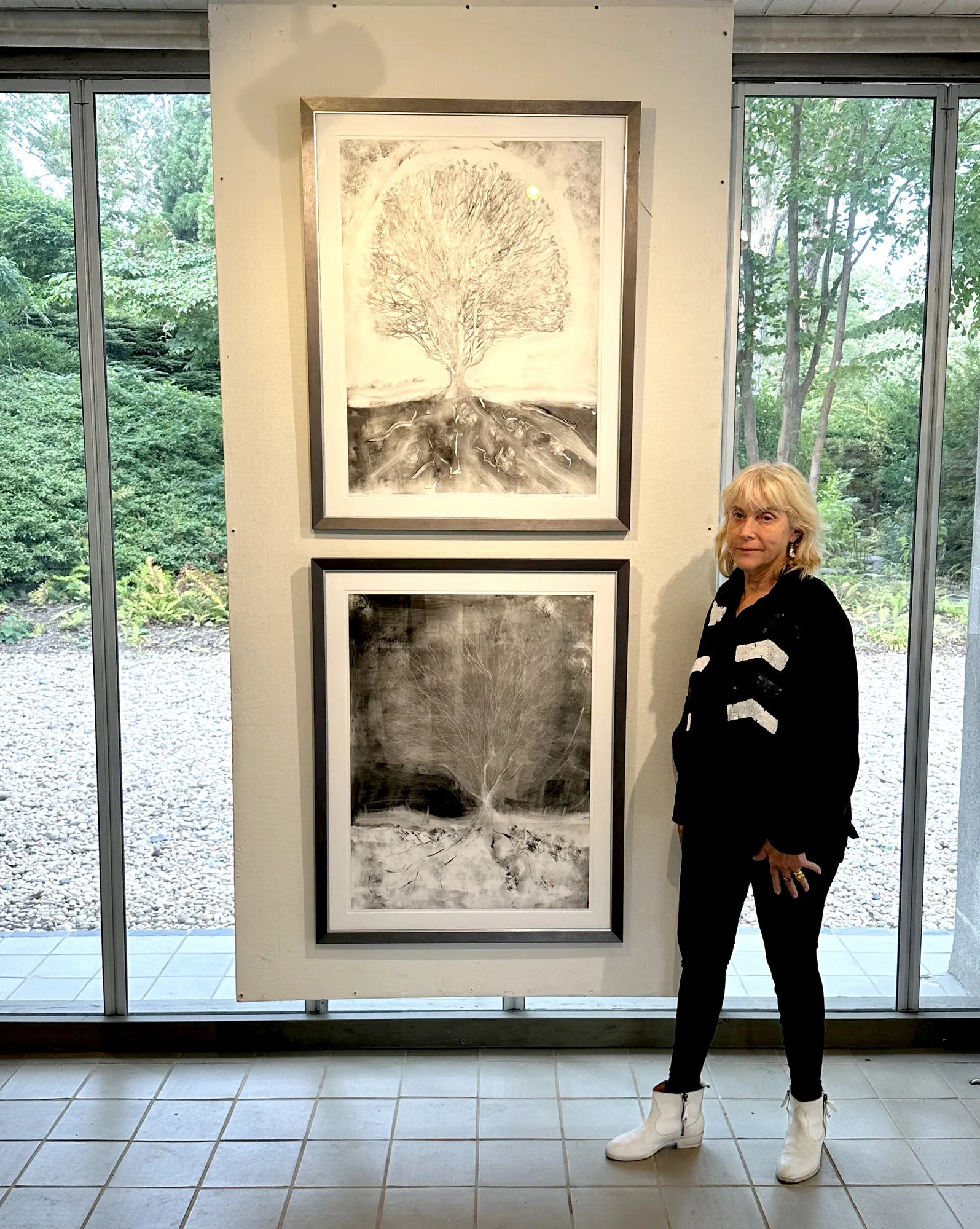 Reflections: Monoprints by Laurie Dolphin