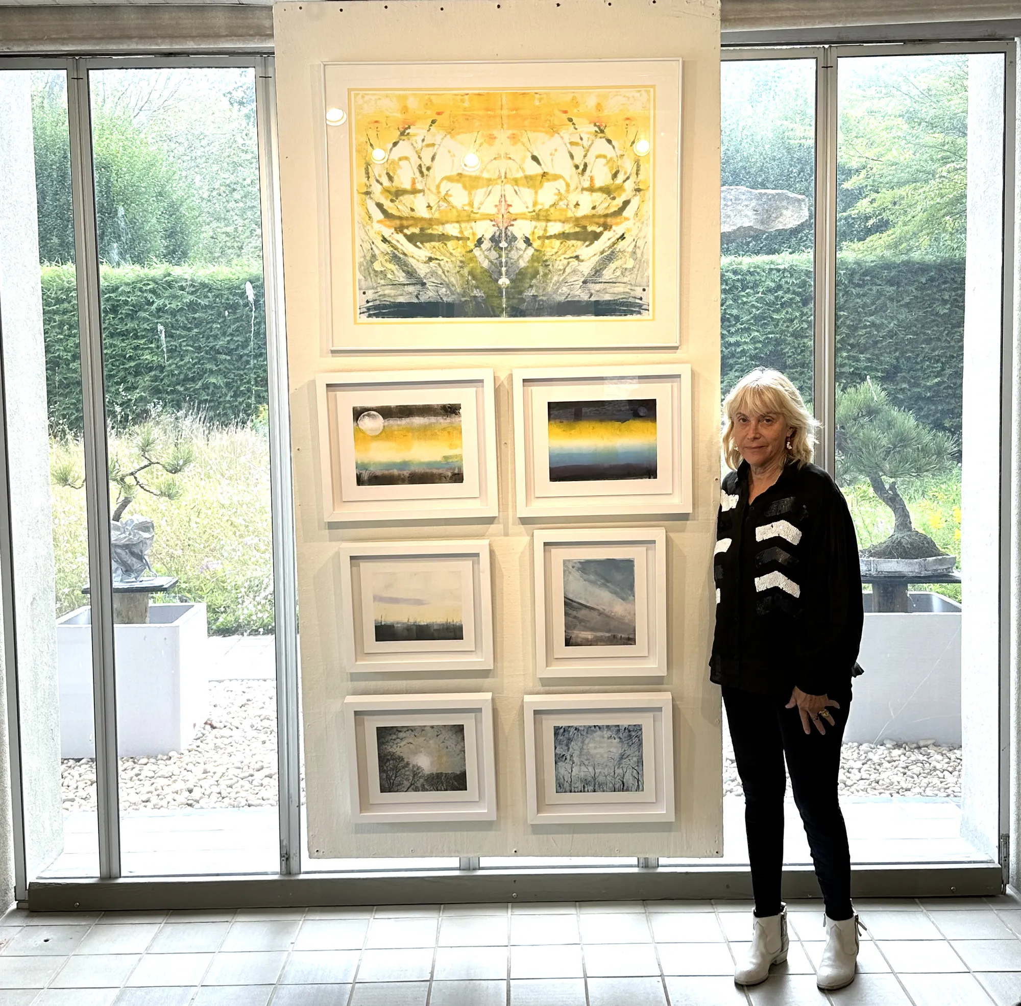 Reflections: Monoprints by Laurie Dolphin