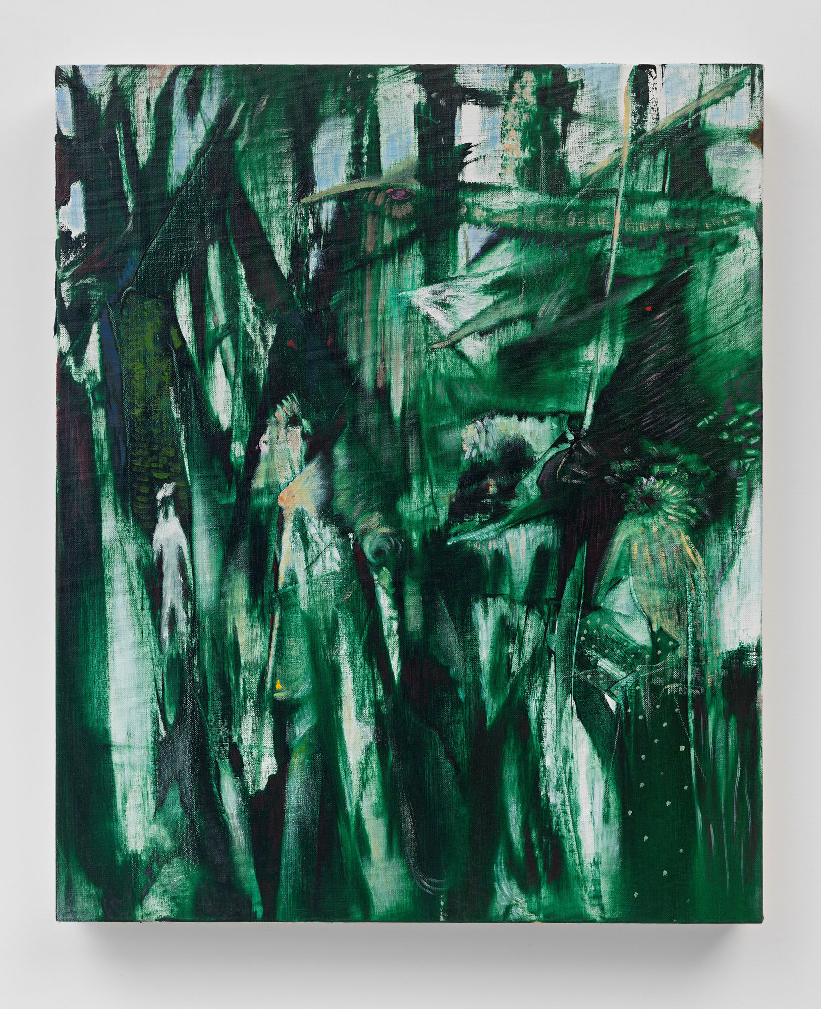 Ali Banisadr Paradise Lost, 2025 oil on linen 17 x 14 inches 43.2 x 35.6 cm