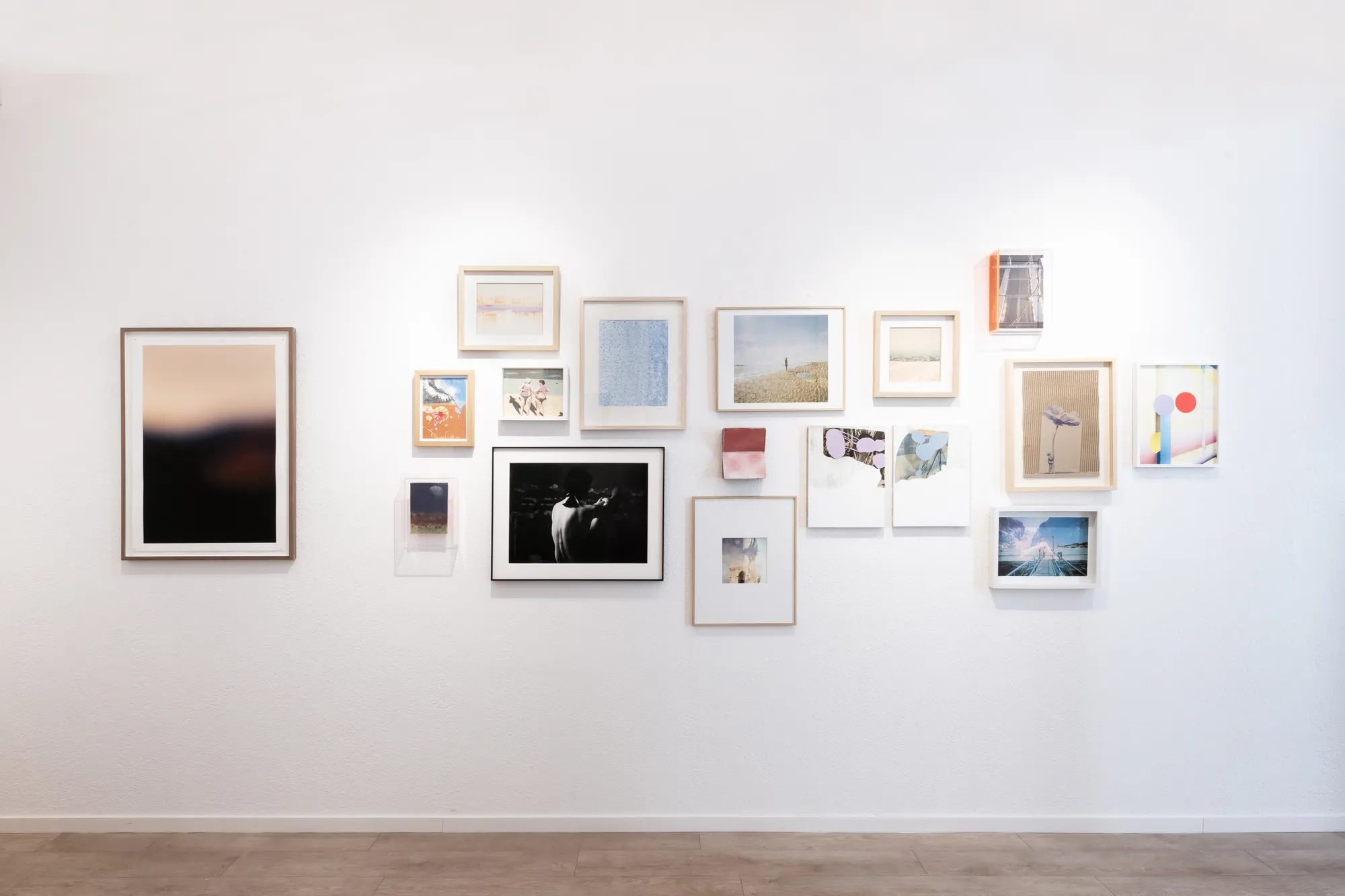 image of artwork composition in MABe Gallery entrance