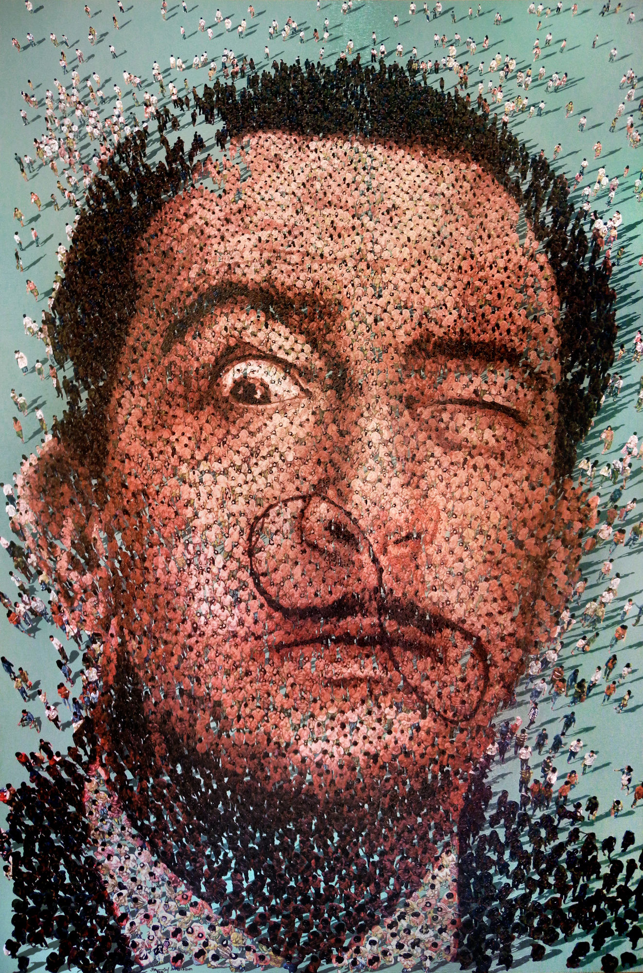 Salvador Dali 300 x 200 cm Acrylic on canvas