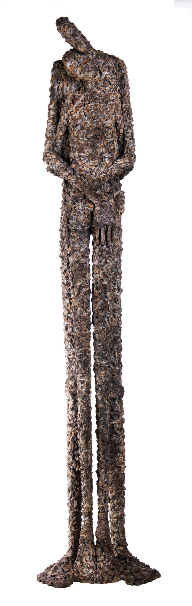 Val L'étreinte II Bronze 214h x 48w x 32d cm