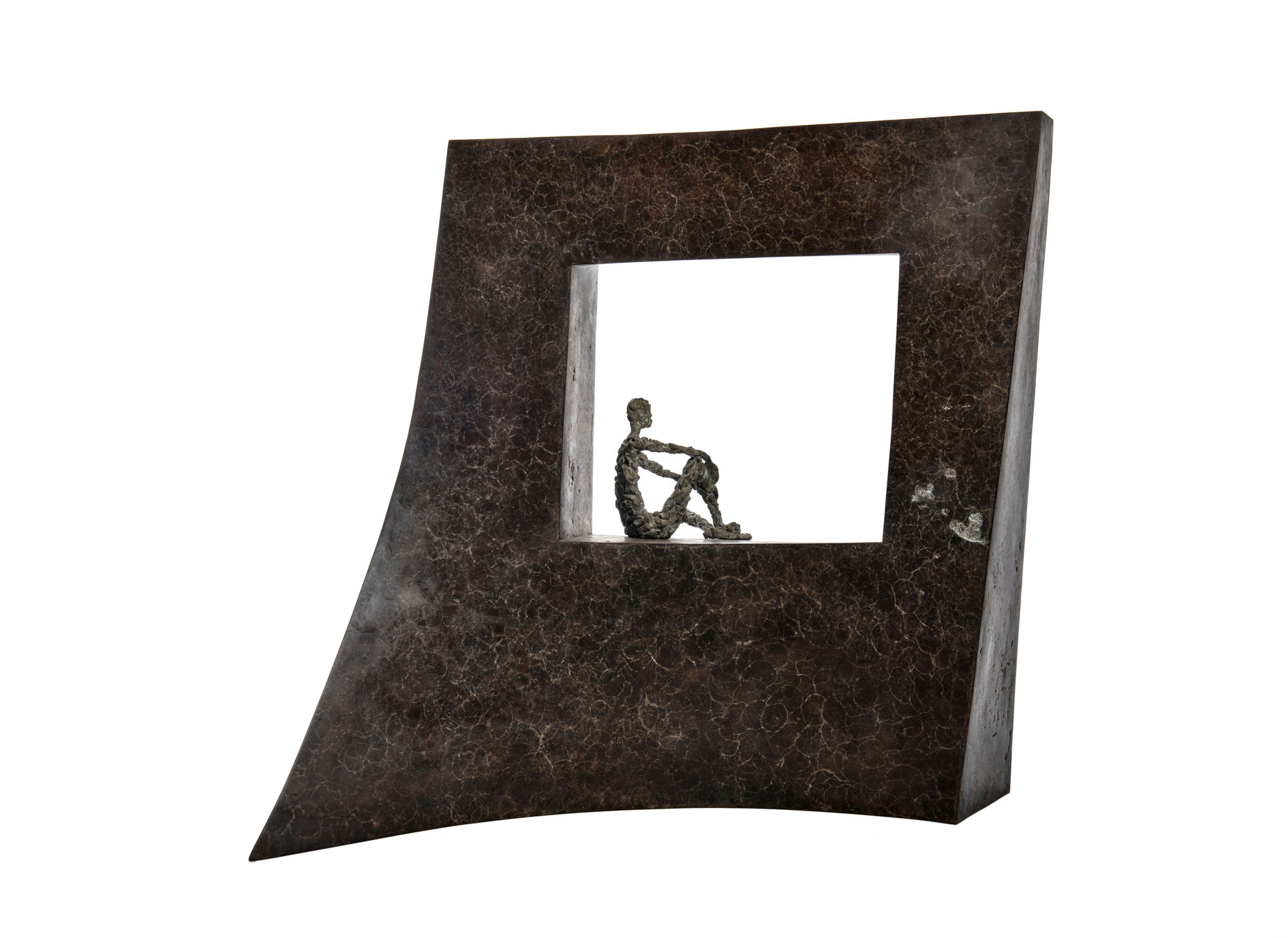 Val Window III Bronze 69 x 69 x 43 cm