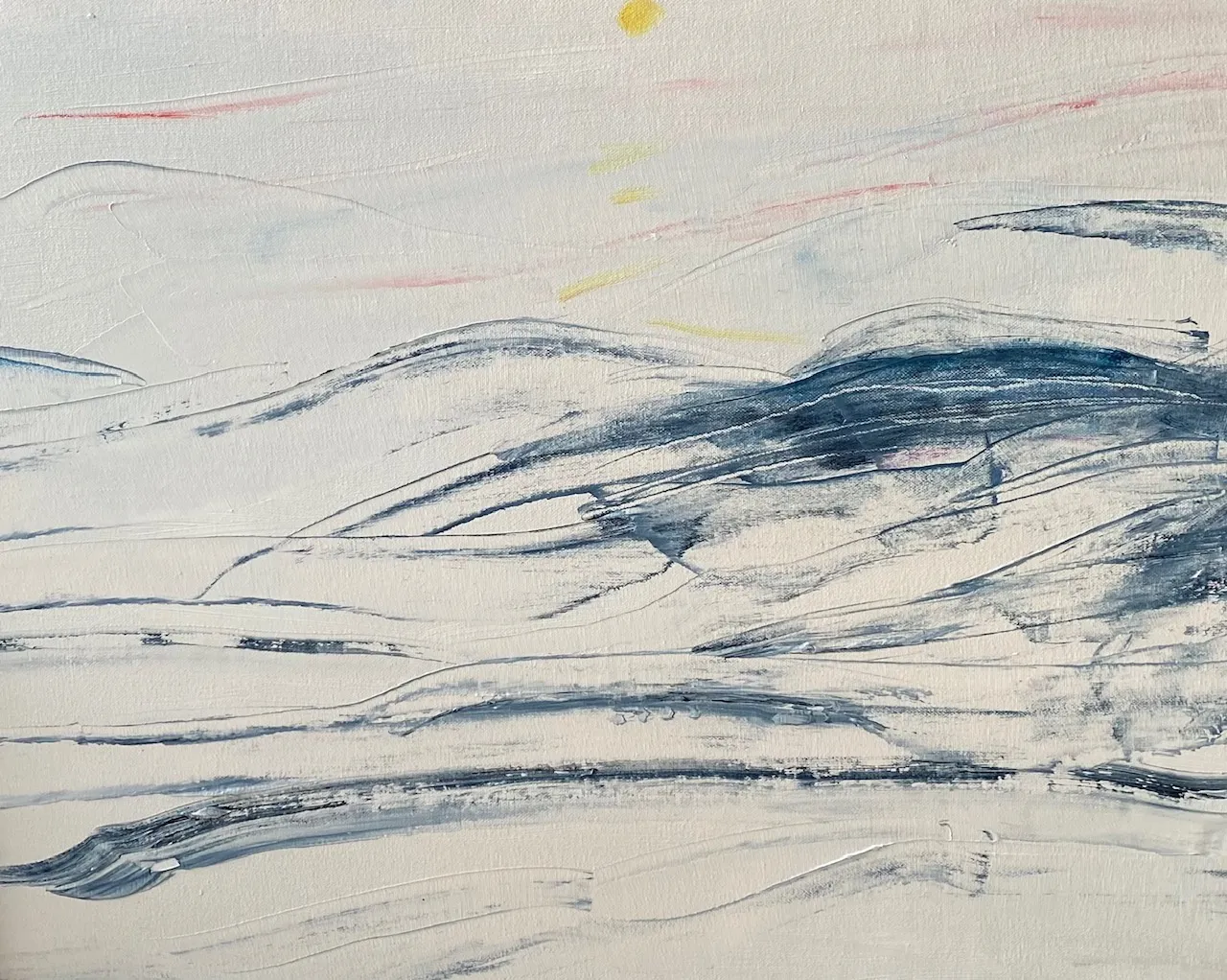 Ann Simberg, Winter light I, 2023