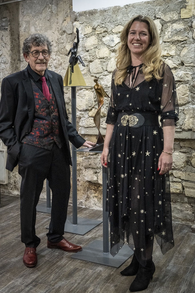 art thema, artthema, art, thema, baldini, artist, sculptor, inauguration, arles, arles gallery, art gallery, bronze sculpture, catherine meulemans, director