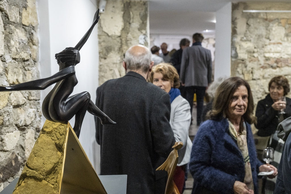 vernissage, baldini art thema, baldini, art thema, arles, arles gallery, galerie arles, sculptures, sculpteur, sculptor