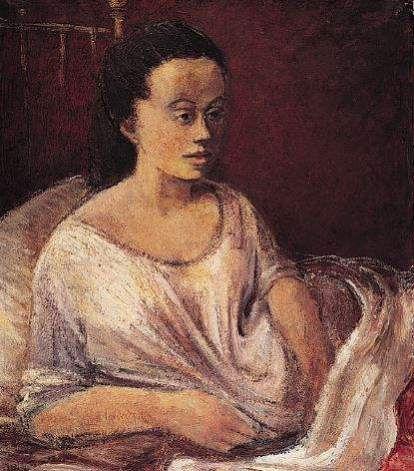 Card Players by Eva Frankfurther