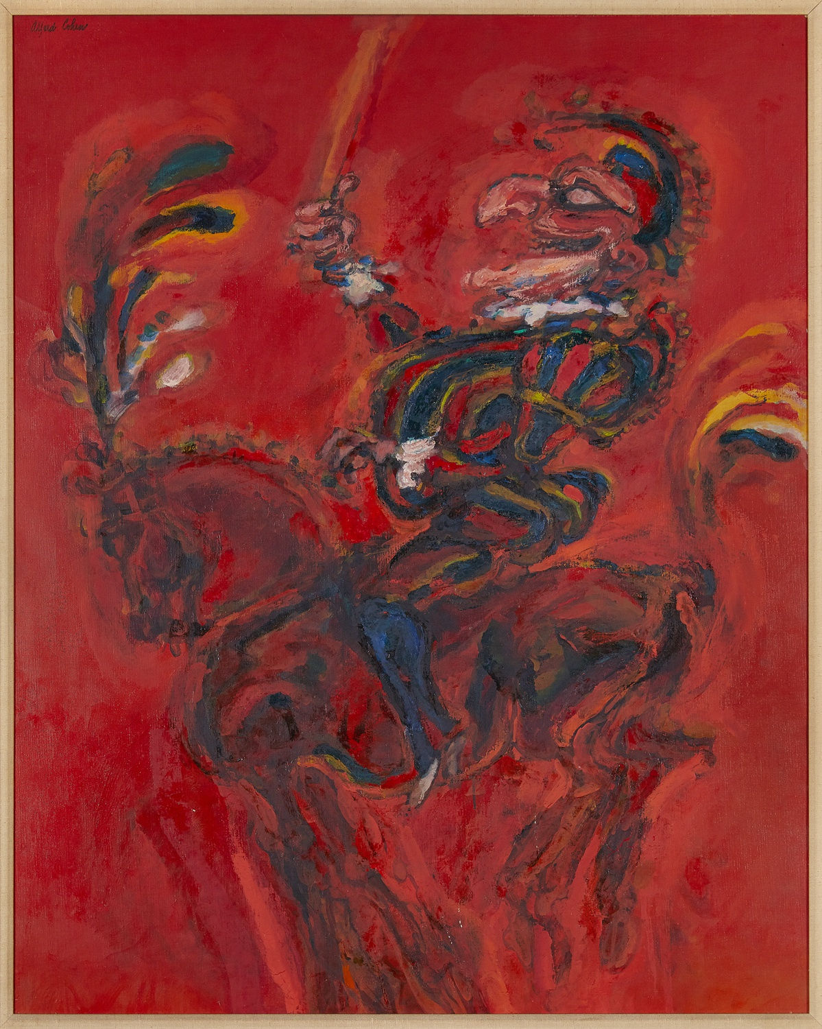 Entrance Of Punch by Alfred Cohen