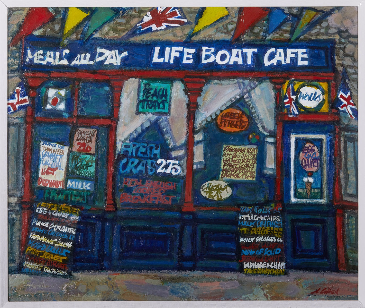 Lifeboat Cafe by Alfred Cohen