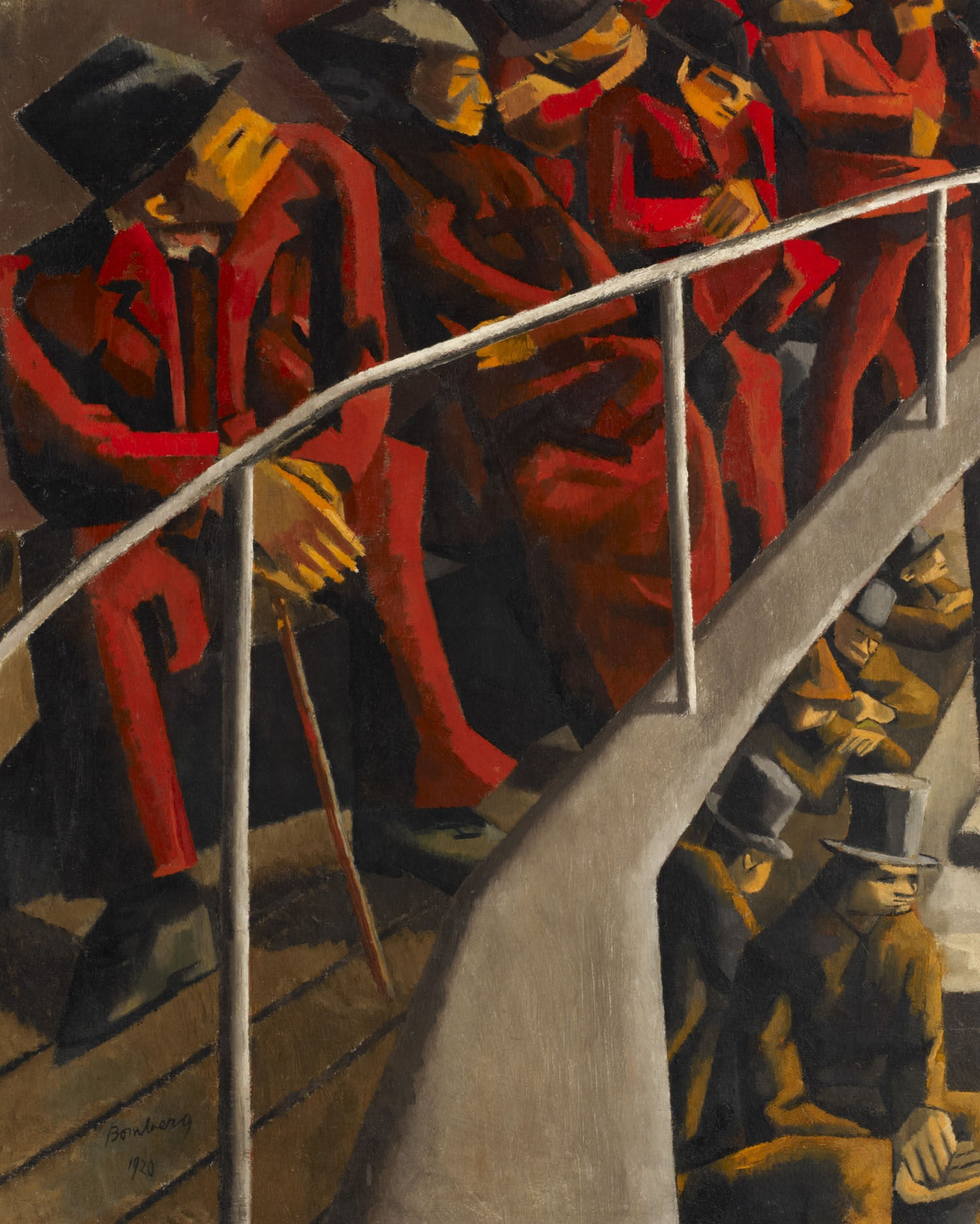 David Bomberg (1890 - 1957) Ghetto Theatre, 1920 Oil on canvas Image Discussion sheet Practical activity sheet see other work by this artist here