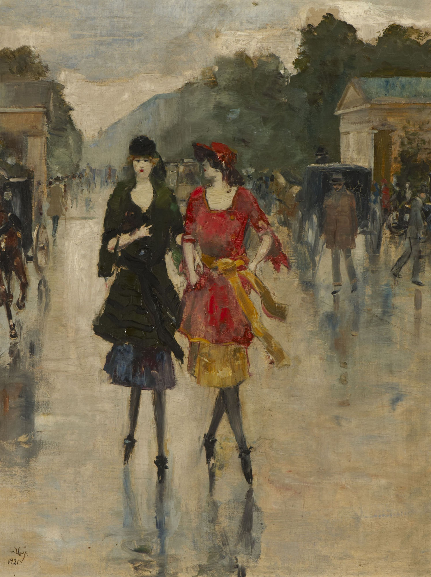Take a trip down Lesser Ury's Berlin Street Scene Part of the audio guide produced for Ben Uri Gallery 2015 Centenary.