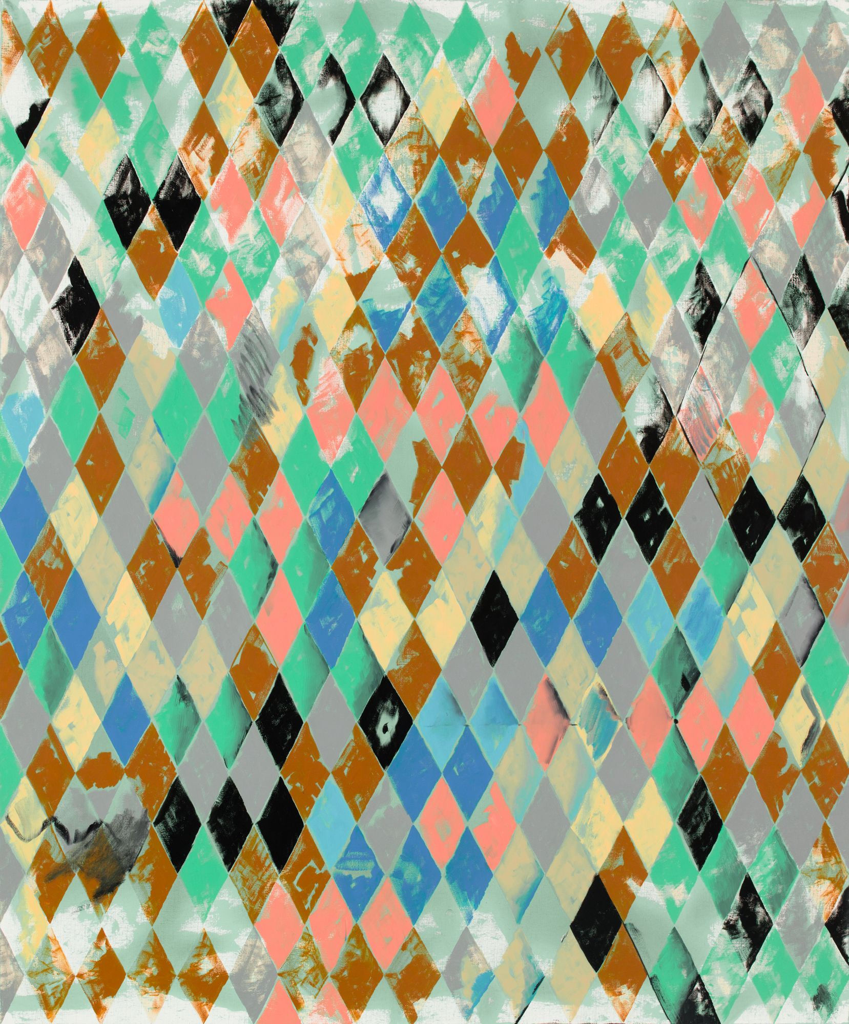 Charline von Heyl Zenge, 2012 Oil and acrylic on canvas 82 x 68 inches 208.3 x 172.7 cm