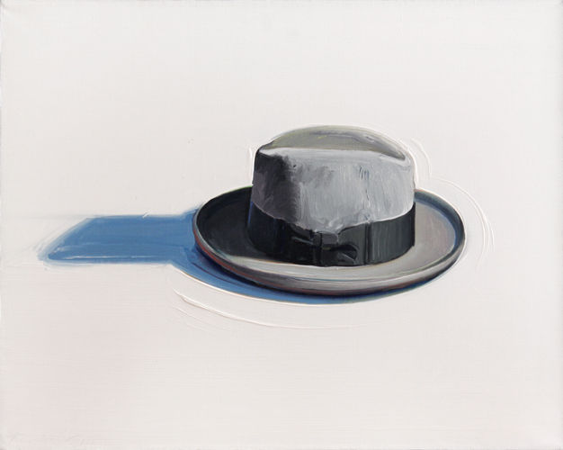 Wayne Thiebaud Hat, 1972 Oil on canvas 20 x 25 inches 50.8 x 63.5 cm