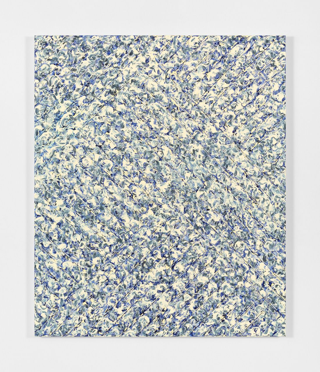 Julian Lethbridge Carpenter's Square, 2021 Oil and pigment stick on linen 72 x 60 inches 182.9 x 152.4 cm