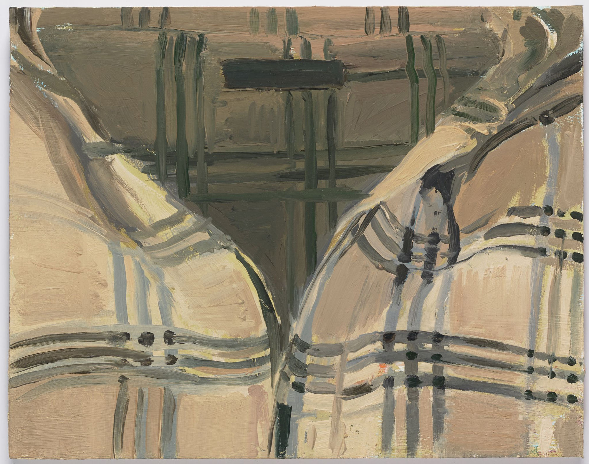 Christopher Brown Collar, 2022 Oil on canvas on panel 12 x 14 inches 30.5 x 35.6 cm