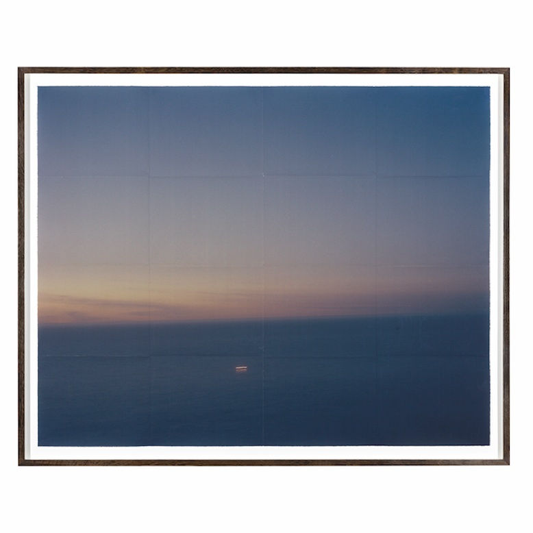 US Pacific Ocean, 2015 Archival inkjet print on folded rice paper