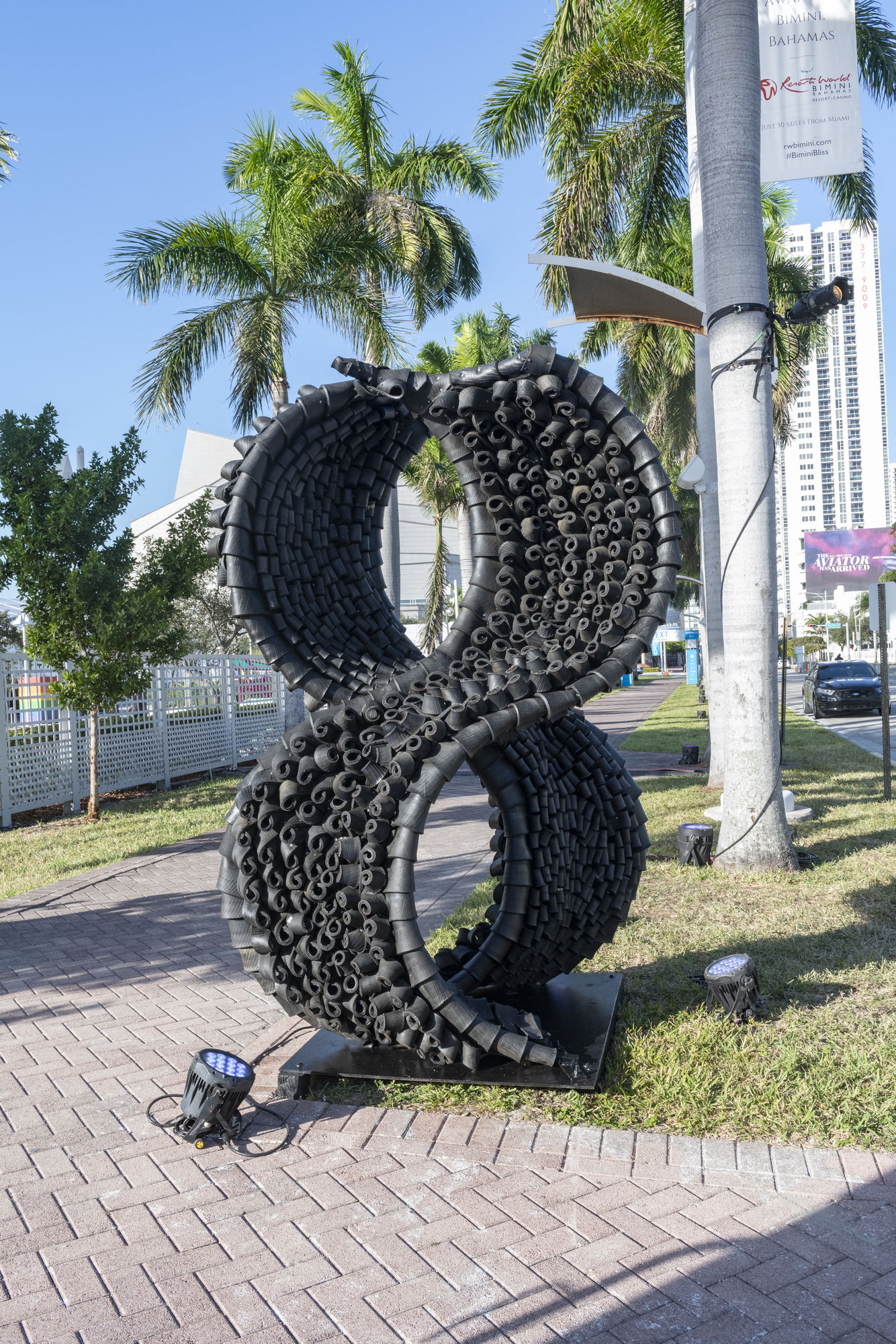 Chakaia Booker: Art Miami 2019