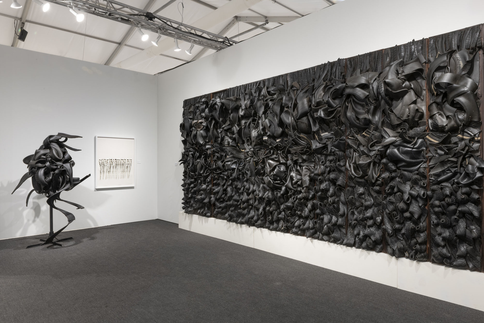 Chakaia Booker: Art Miami 2019