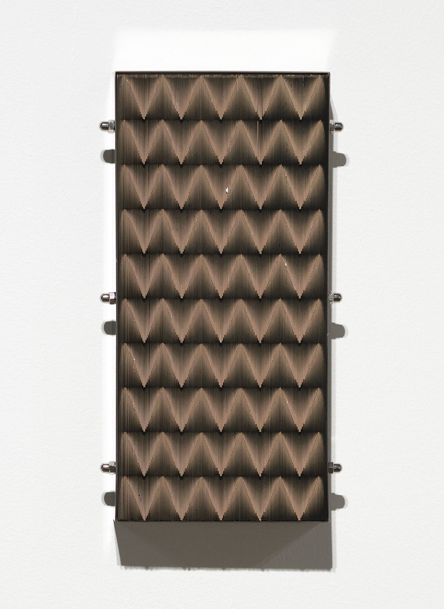 Inka Bell Shift 7, 2023 Paper, metal structure 14 x 30 x 4 cm EMMA – Espoo Museum of Modern Art Collection Photo Ari Karttunen / EMMA