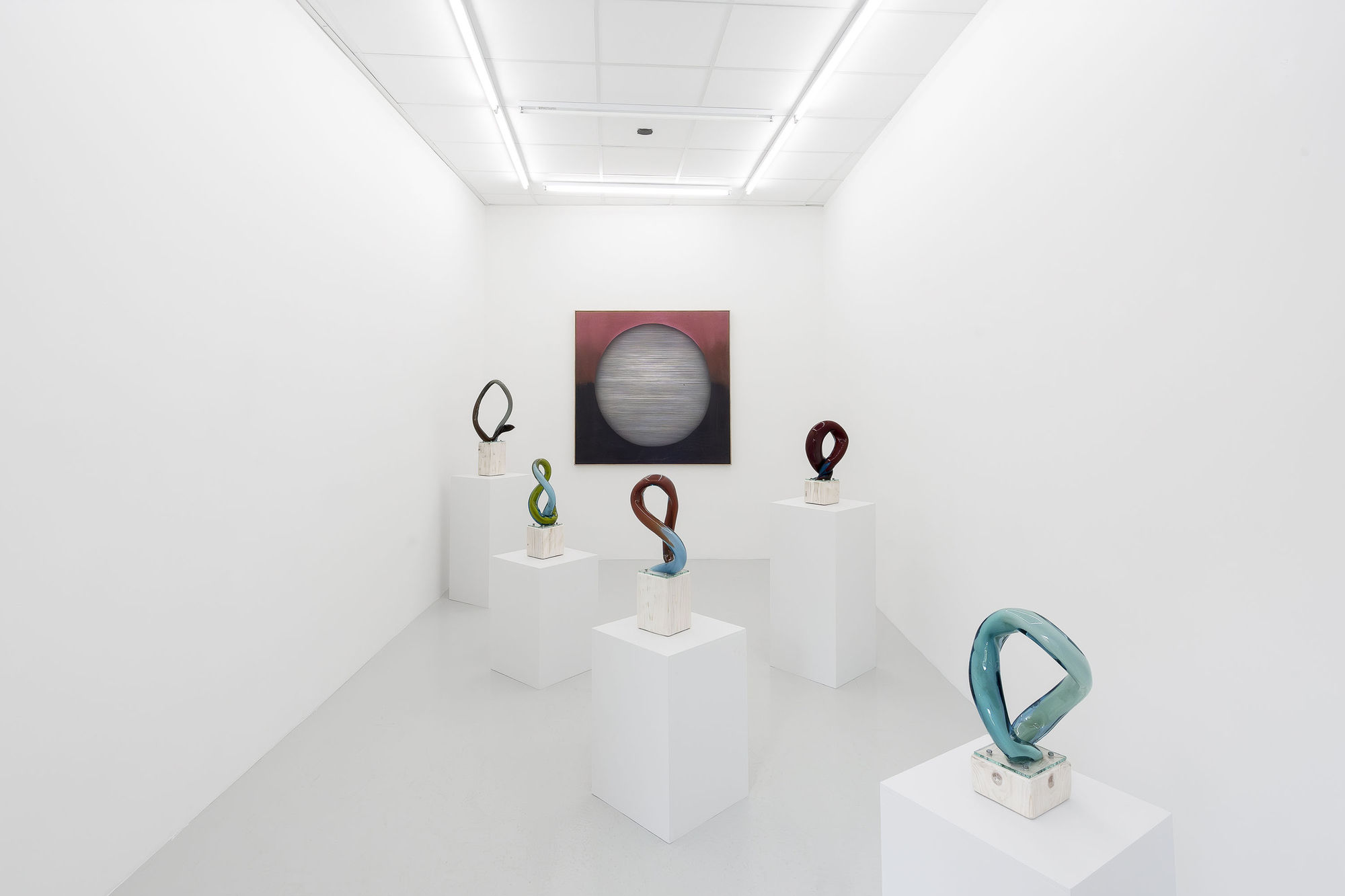 Installation view Martha Skou Annalemma 2023, Bricks Gallery