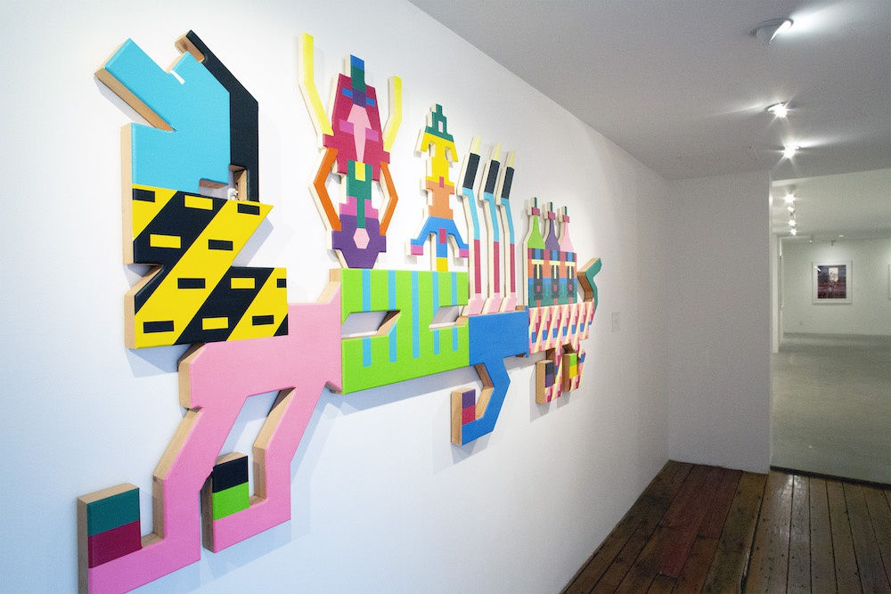 Jon Merritt Installation View, Cade Tompkins Projects