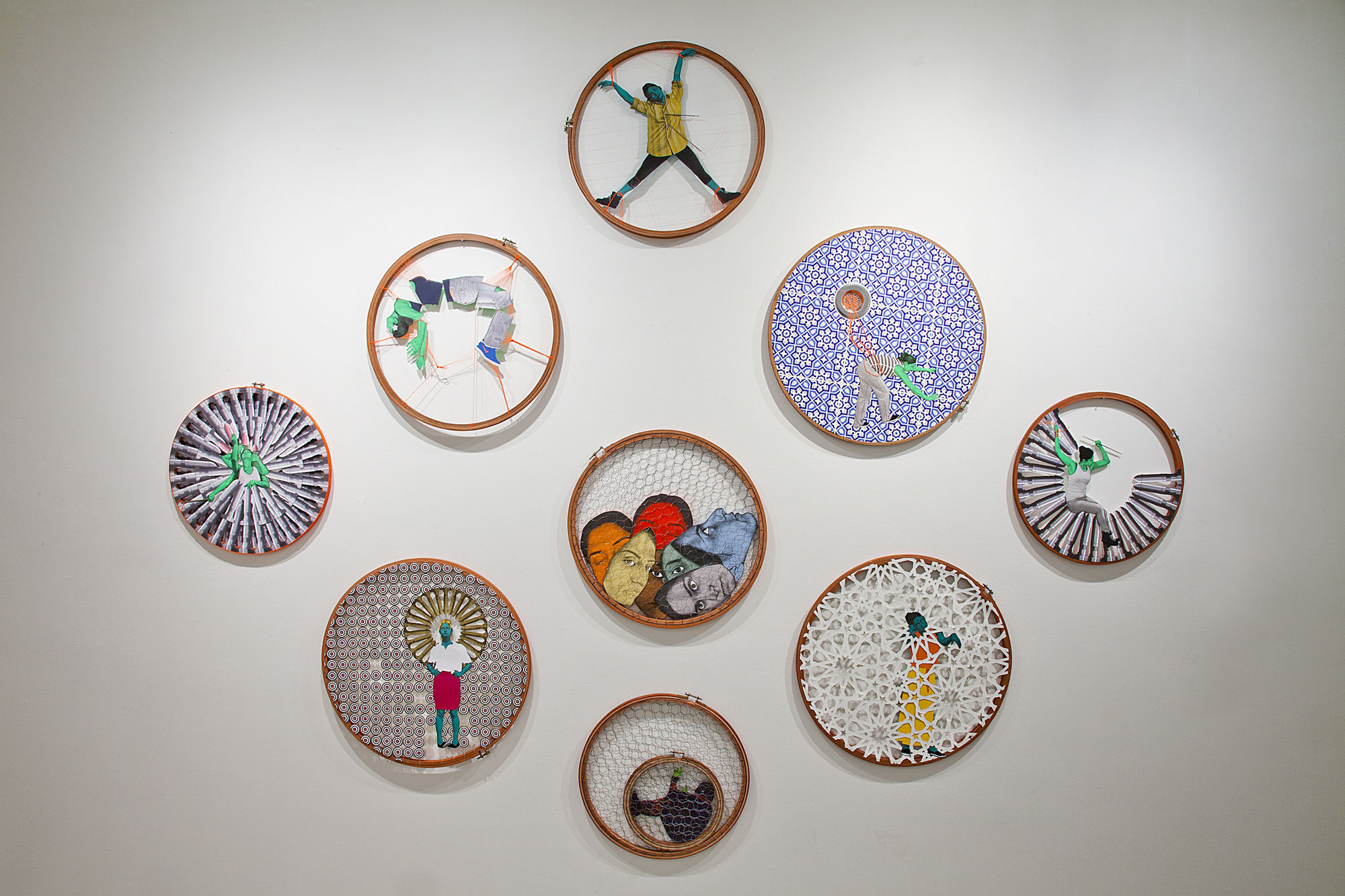 Sophiya Khwaja Installation View, Cade Tompkins Projects