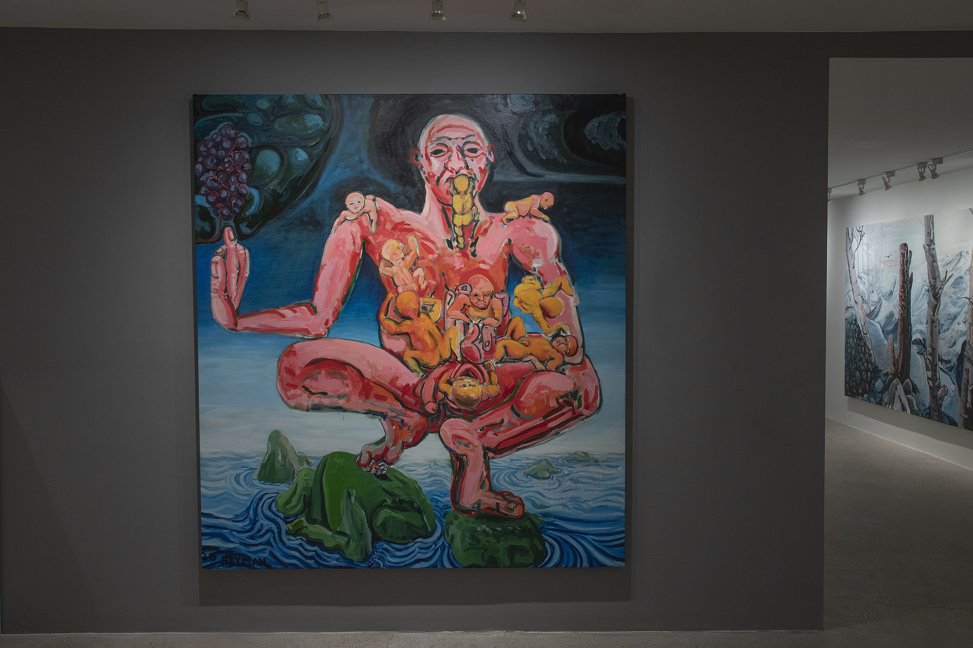 Daniel Heyman Installation View, Cade Tompkins Projects