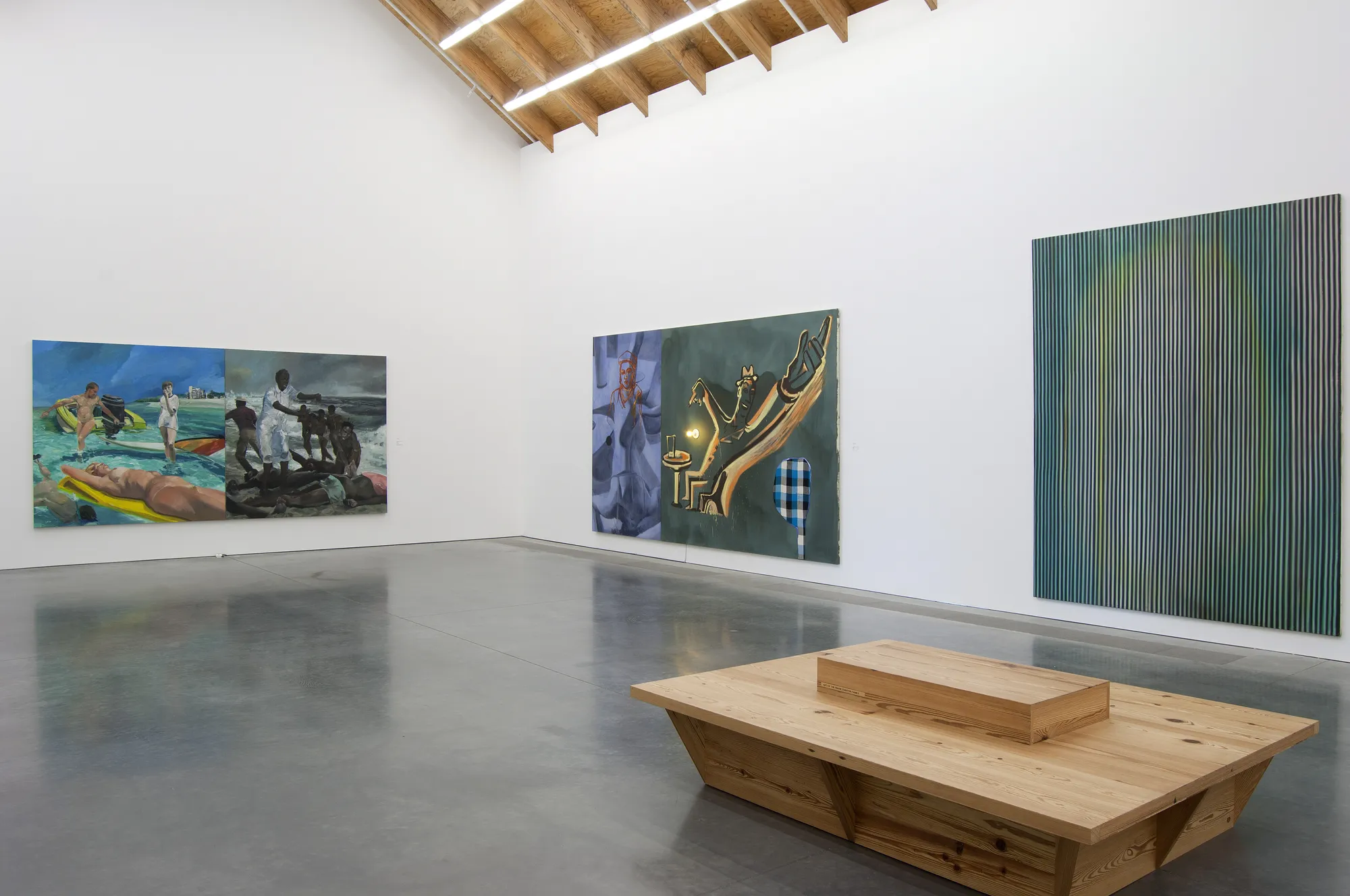 Unfinished Business: Paintings from the 1970s and 1980s by Ross Bleckner, Eric Fischl, and David Salle, 2016 Parrish Art Museum, Water Mill, NY