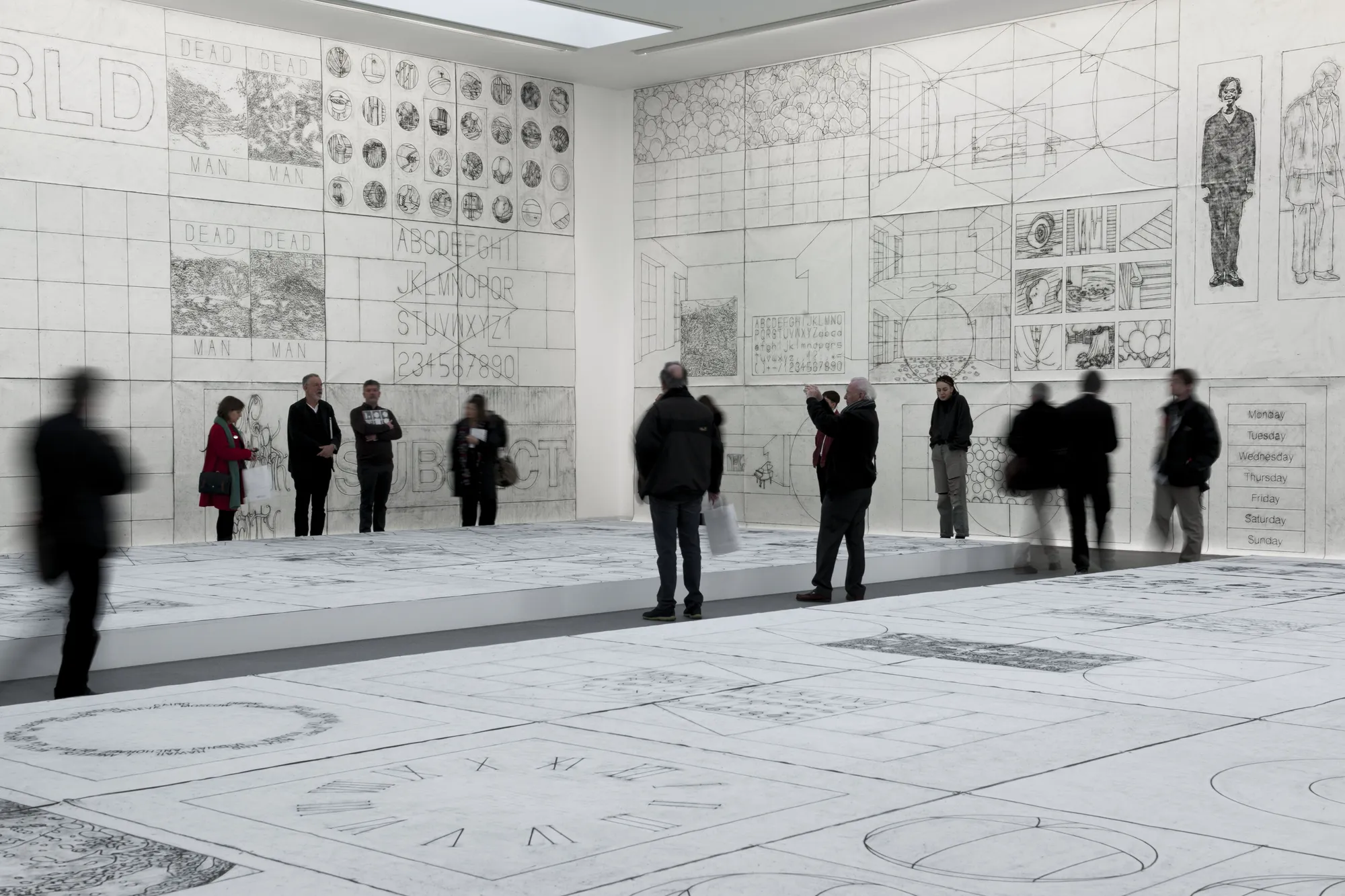 Matt Mullican, Representing the Work, 2020 Musée des Arts Contemporains, Grand-Hornu