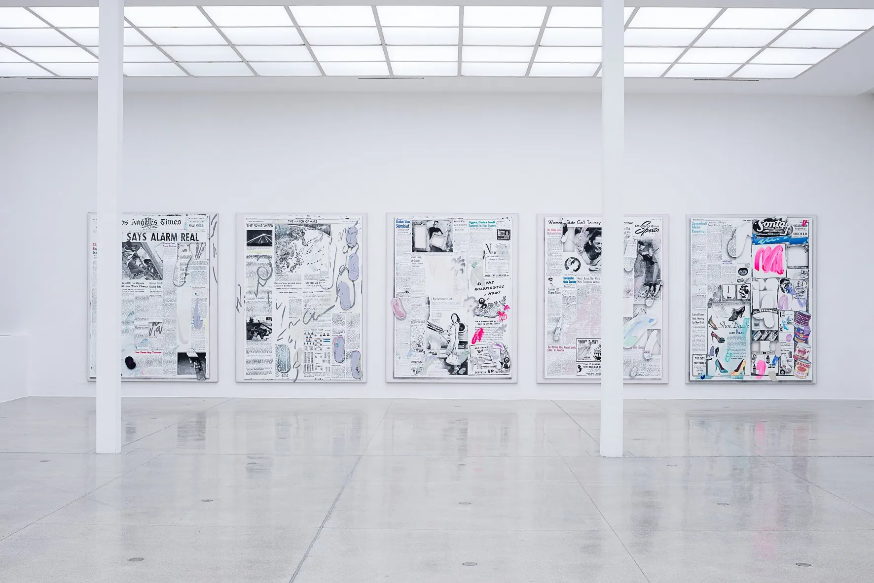 Laura Owens, 2015 Secession, Vienna