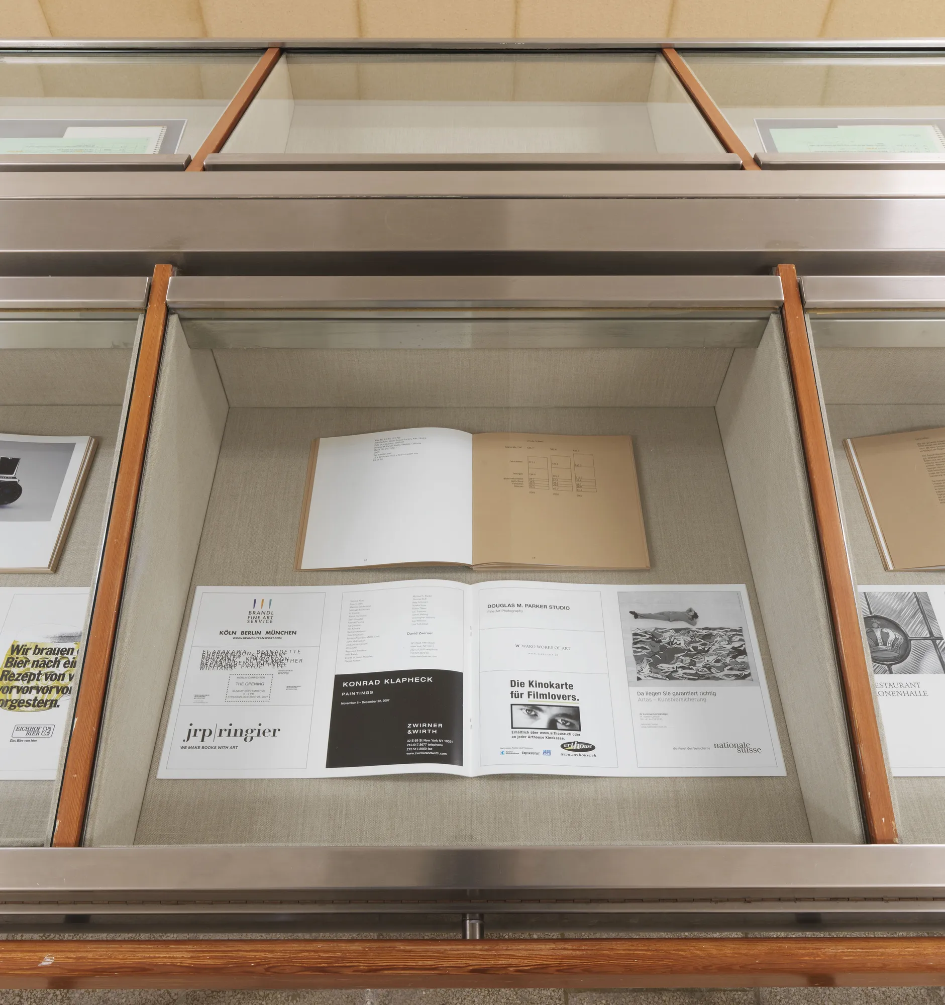 Installation view: Souterrain, Christopher Williams, Kochgeschirr (Adapted for Use), Capitain Petzel, Berlin, 2021 Ph: Jens Ziehe