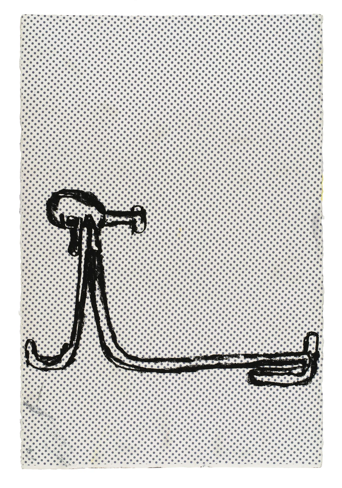 AMY SILLMAN, DUB STAMP (2B), 2019 (RECTO)