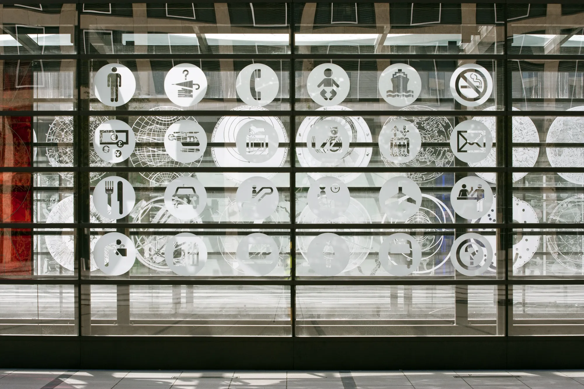 Matt Mulllican, permanent installation, 2020 BER Airport, Berlin