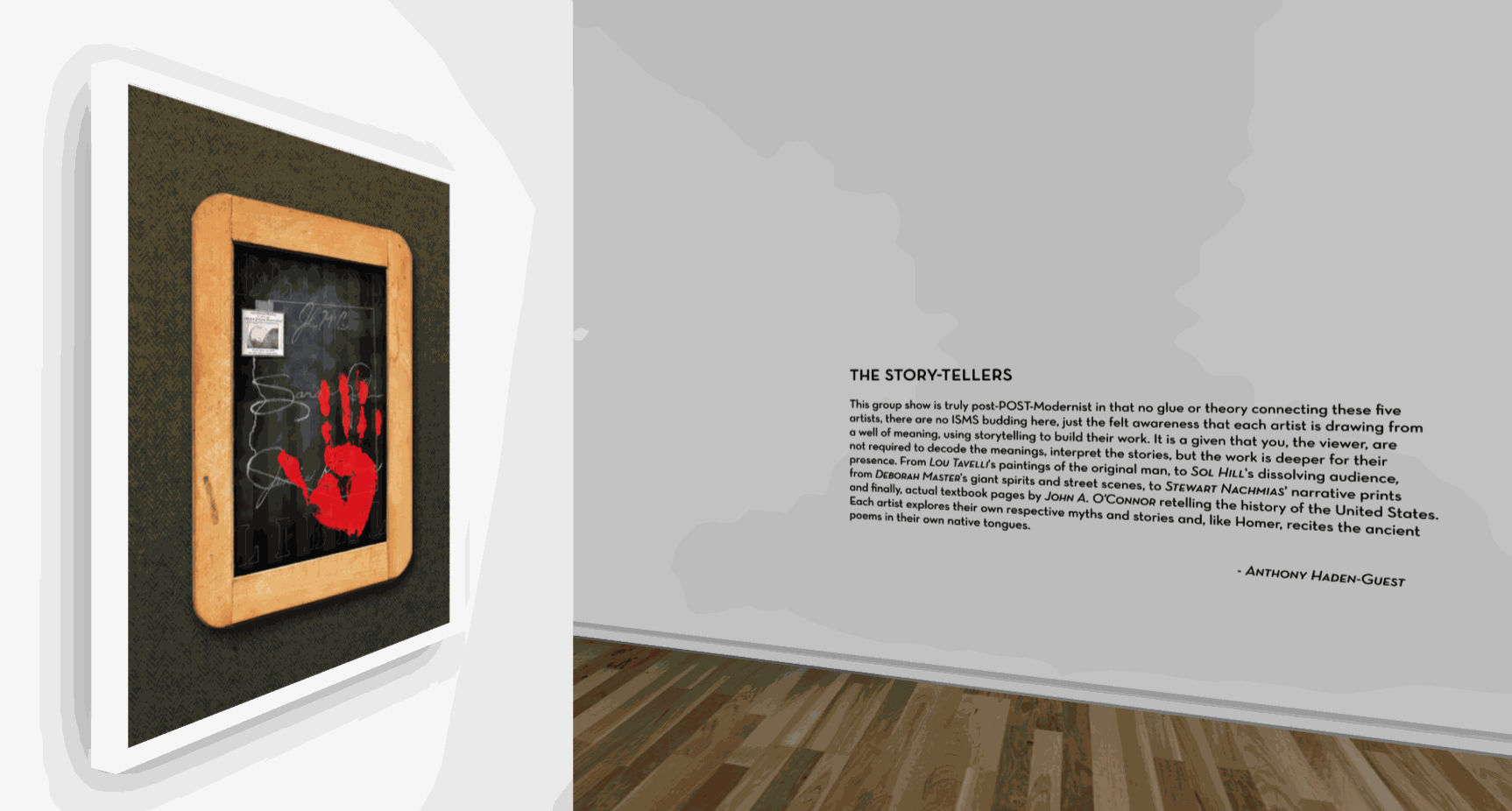 THE STORY-TELLERS curated by Anthony Haden-Guest