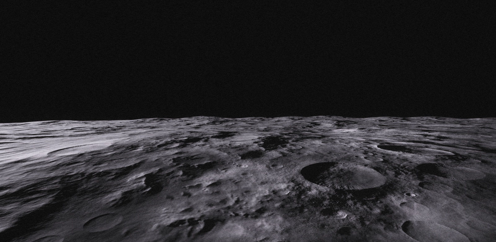 Over Fra Mauro, 2019 Archival pigment print on hahnemeulle bamboo, 30x40 inches