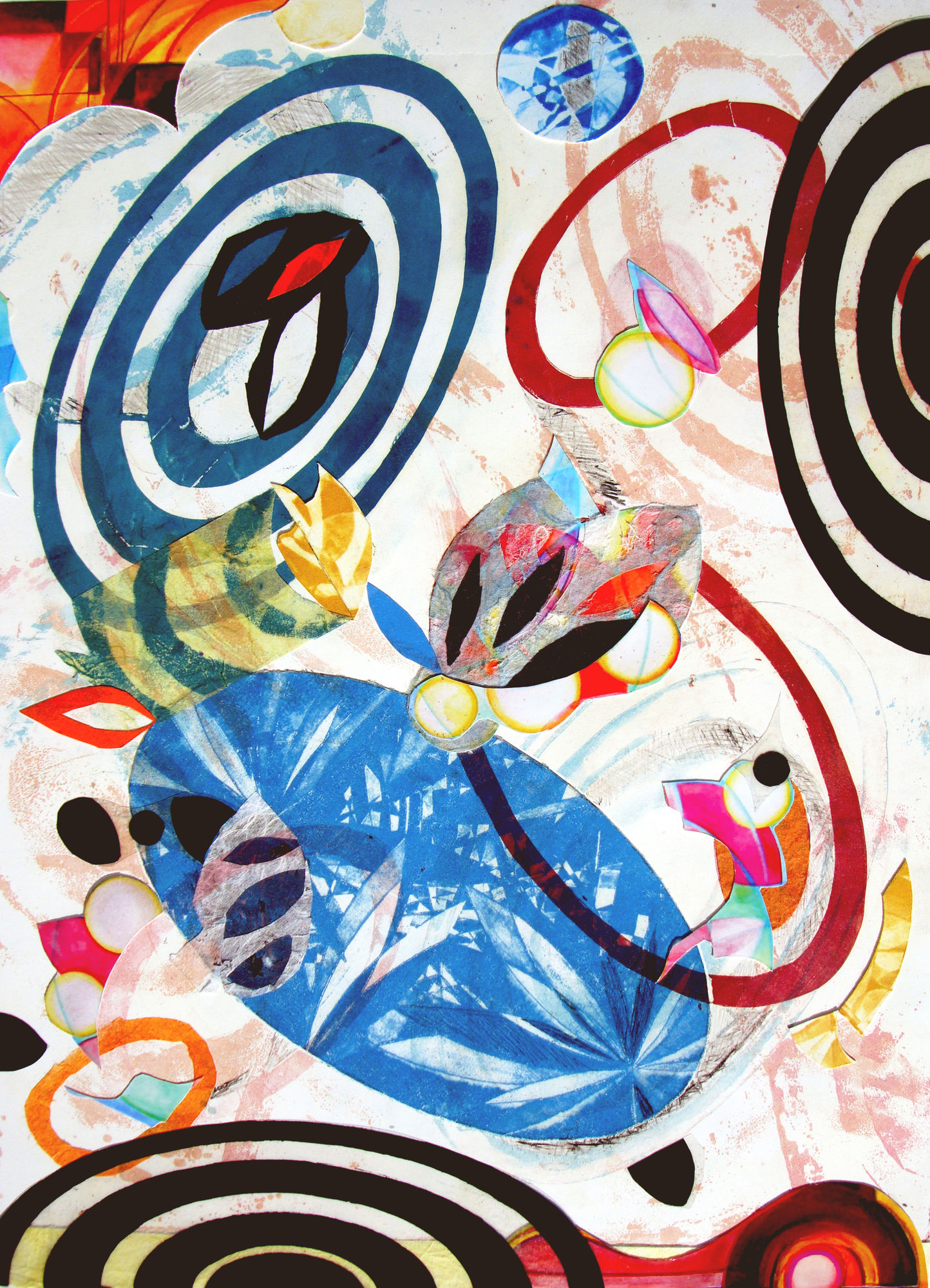 Untitled, 2008 Monoprin, 20 x 16 inches