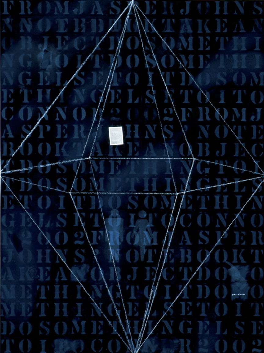 John A. O’Connor, Johns' Theory, 2002 Acrylic on Sintra, 40 x 30 inches