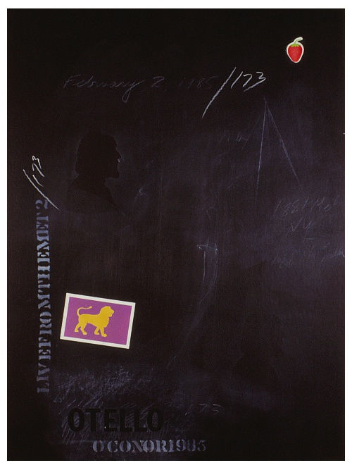 John A. O’Connor, Otello, 1985 Acrylic on board, 40 x 30 inches