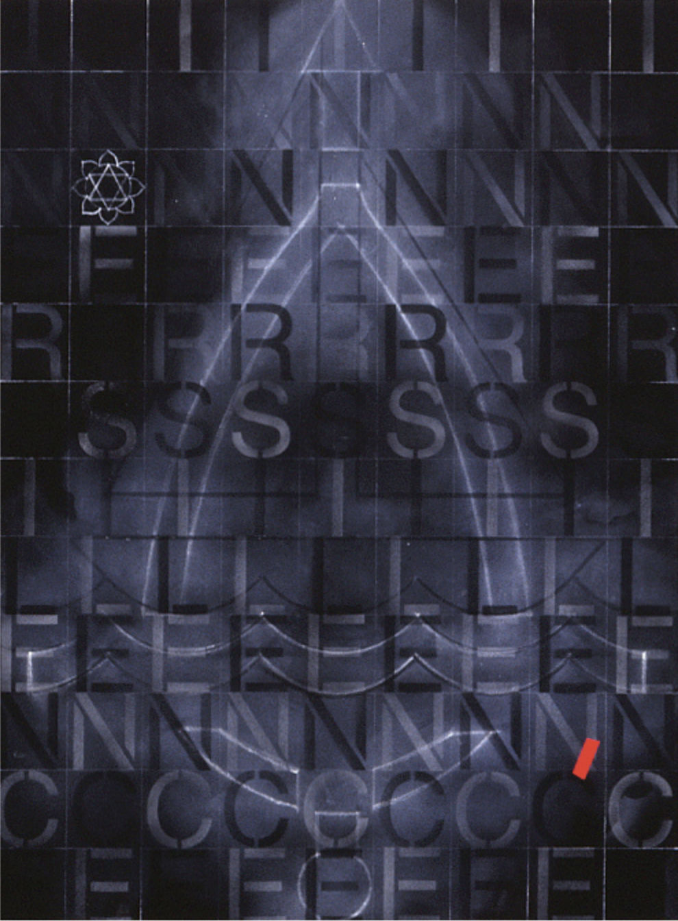 John A. O’Connor, Inner Silence, 1999 Acrylic on Sintra, 40 x 30 inches