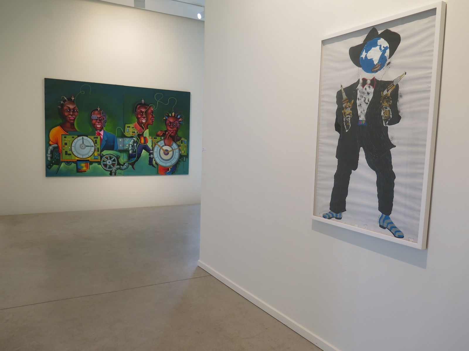 Exposition "Kin Babi" à la Galerie Cécile Fakhoury à Abidjan 2013