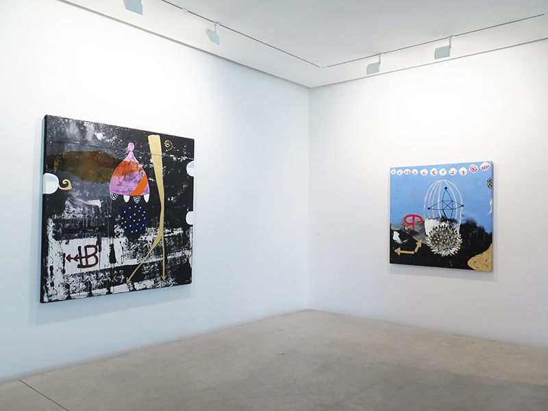 Before Looking at this Work, Listen to It, Galerie Cécile Fakhoury - Abidjan 2018 © Ouattara Watts