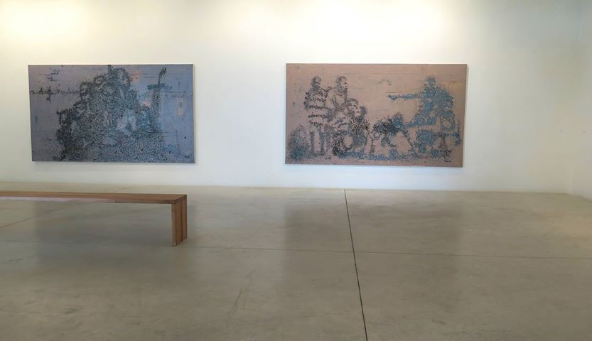 Exposition "persona" à la Galerie Cécile Fakhoury à Abidjan 2015 © Yéanzi