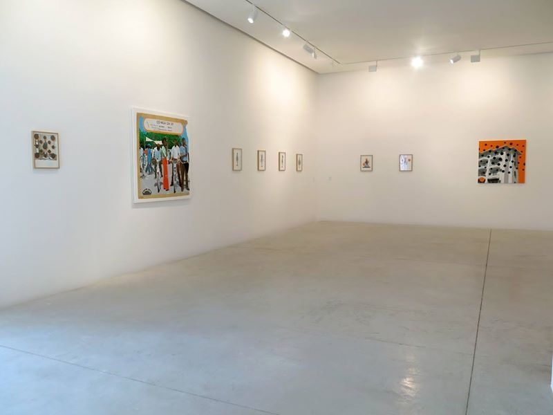 Exposition "De Punta a Punta" &agrave; la Galerie C&eacute;cile Fakhoury &agrave; Abidjan 2015 &copy; Vincent Mich&eacute;a